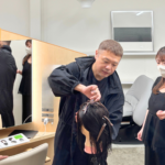 磐田市の美容室・美容院フェイスではスタッフが定期的にカット練習を行っています
